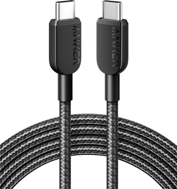 Καλώδιο γρήγορης φόρτισης Anker Anker310 60W 3A καλώδιο USB-C σε USB-C 90cm (2 Τεμάχια)