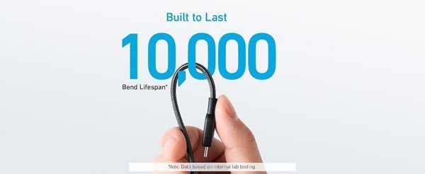 Καλώδιο γρήγορης φόρτισης Anker Anker310 60W 3A καλώδιο USB-C σε USB-C 90cm (2 Τεμάχια)