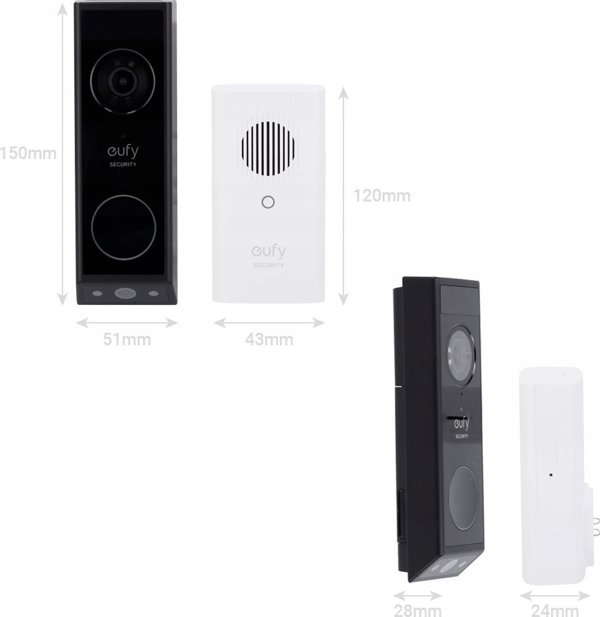 Κουδούνι Anker Eufy E340 με κουδούνισμα