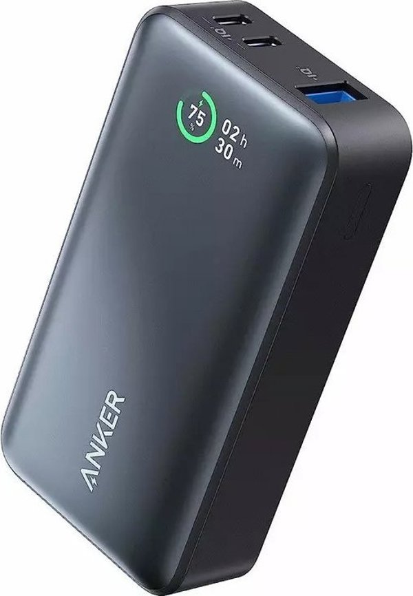 Anker Anker 533 Power Bank | A1256G12 | 10000 mAh | Μαύρο