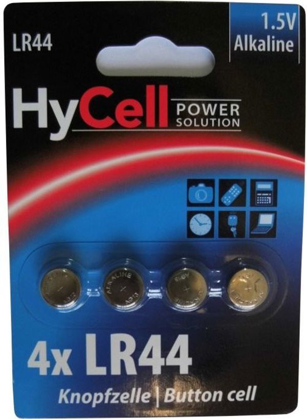 Ansmann Μπαταρίες LR44 Alkaline 1.5V, Σετ 4 Τεμαχίων