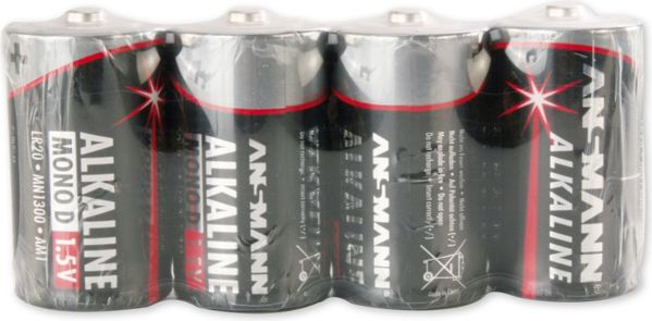 Ansmann Bateria Mono D / R20 4 szt.
