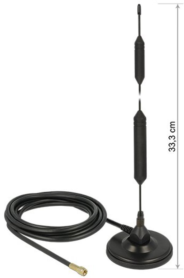 Delock Κεραία 12418 Ομοκατευθυντική SMA 5 dBi