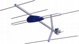 Κεραία Τηλεόρασης Opticum Telmor T-URBO-T, Εξωτερική VHF MUX 8, Κανάλια 6-12, Κέρδος 7-8dBi