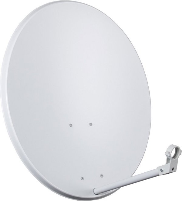 Δορυφορικό Πιάτο Corab ASC-800M-J 80cm, Λευκό, Χαλύβδινο