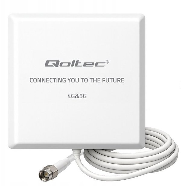 Κεραία 4G 5G LTE Qoltec 9dBi | κατευθυντική | εξωτερική | SMA | αδιάβροχη | 3 μέτρα