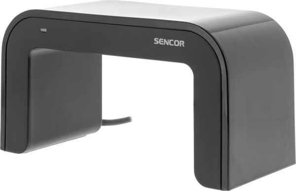 Sencor SDA-312 Κεραία UHF Εσωτερικού Χώρου, Μαύρη, Ενσύρματη