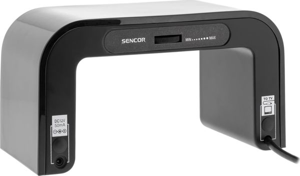 Sencor SDA-312 Κεραία UHF Εσωτερικού Χώρου, Μαύρη, Ενσύρματη
