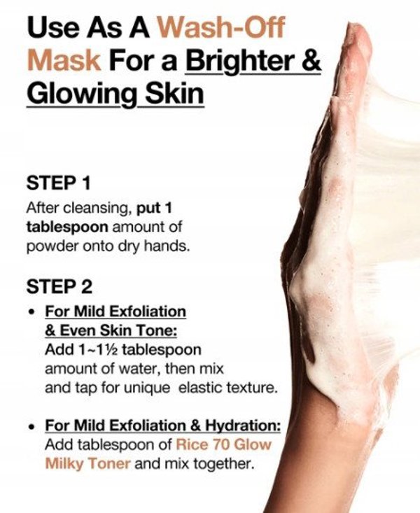 Anua Rice + Ceramide Enzyme Brightening Cleansing Powder 40 g