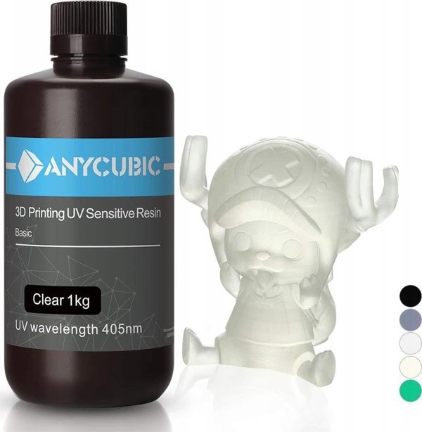 Anycubic Ρητίνη UV - Διαφανής - 1kg