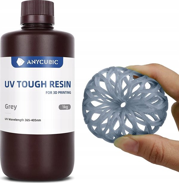 Anycubic Ρητίνη UV Tough Γκρι 1 κιλό
