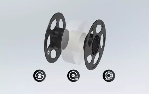 Anycubic Νήμα PC 1kg για 3D Εκτυπωτή, Μαύρο