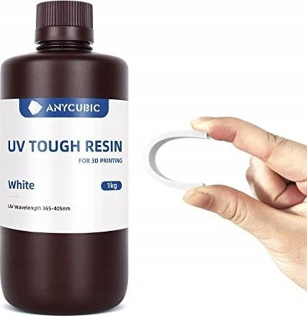 Anycubic Ρητίνη Tough Λευκή 1 κιλό