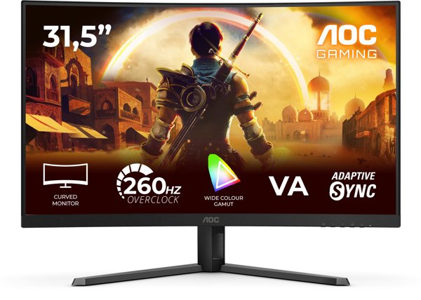 AOC C32G42ZE 31.5inch FHD VA 260Hz OC 4ms 300cd/m2 HDMI 2.0 DP