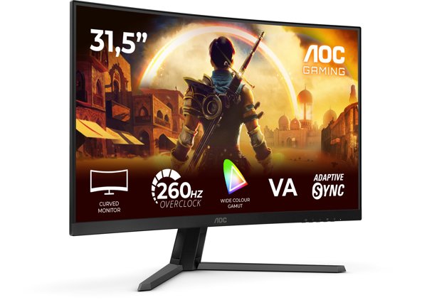 AOC C32G42ZE 31.5inch FHD VA 260Hz OC 4ms 300cd/m2 HDMI 2.0 DP