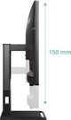 AOC Q27P4CV 27inch IPS QHD 120Hz 4ms HDMI 2.0 DP USB C DP Alt Mode PD 96W HAS