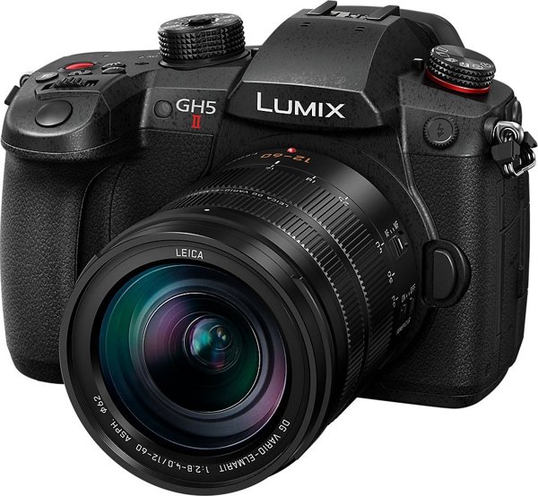 Panasonic Lumix DC-GH5M2LE Mirrorless Κάμερα με Φακό 12-60mm f/2.8-4, 20.3MP, 4K Video, Wi-Fi