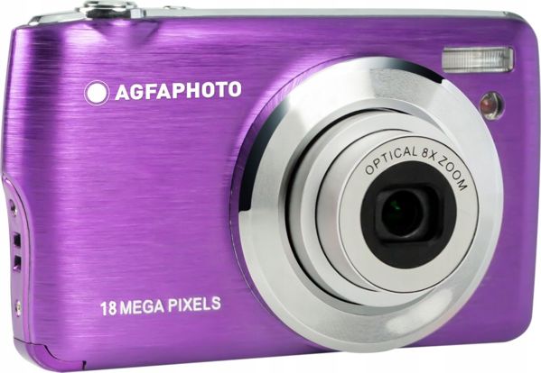Ψηφιακή Φωτογραφική Μηχανή AgfaPhoto DC8200 18MP, Full HD 1080p, Zoom 8x, Οθόνη 2.7'', Μωβ
