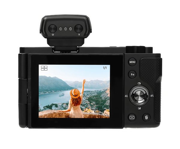 Aparat Cyfrowy Agfaphoto Pro 24mp 4k Wifi Ruchomy Lcd 3x Zoom Optyczny / C110