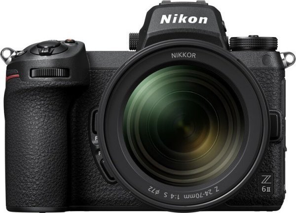 Nikon Z6 II Mirrorless Φωτογραφική Μηχανή Kit με Φακό NIKKOR Z 24-70mm f/4 S Full Frame Μαύρο