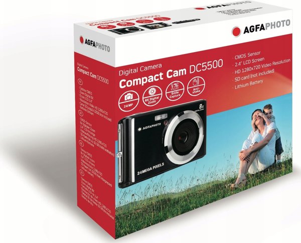 Ψηφιακή φωτογραφική μηχανή Agfa Agfa Photo DC5500 Μαύρο