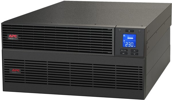 APC Easy UPS SRV SRV6KRILRK - USV (Rack - einbaufahig) - Wechselstrom 220-240 V - 6000 Watt - 6000 VA - 1-phasig - USB, RS-232 - Ausgangsanschlusse: 1 - 2U - mit Rail Kit, External Battery Pack