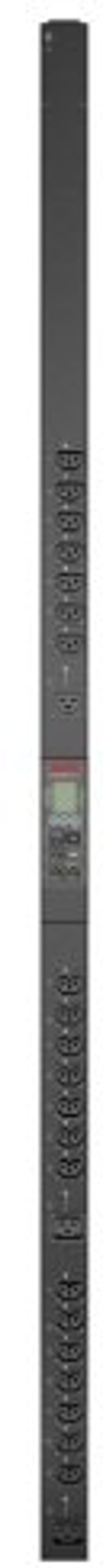 APC Rack PDU 9000 Switched APDU9959NA3 - Stromverteilungseinheit (Rack - einbaufahig) - Wechselstrom 200/208 V - 3.3 kW - 3300 VA - Ethernet 10/100/1000 - Eingabe, Eingang NEMA L6-20 - Ausgangsanschlusse: 24 (21 x IEC 60320 C13/C15, 3 x IEC 60320 C19