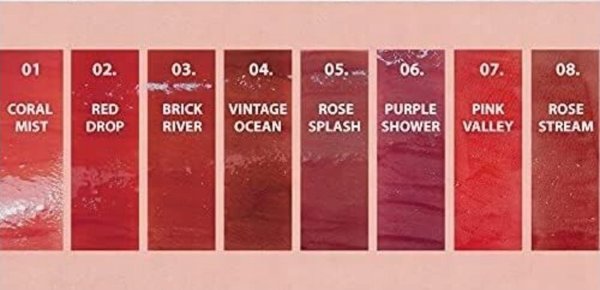 Rom&nd Glasting Water Tint - Lip Stain Απόχρωση 04 Vintage Ocean 4g