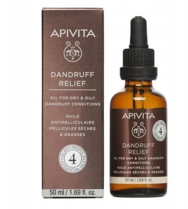 Apivita Apivita, Apivita, Scalp Treatment Oil, Anti-Dandruff, 50 ml For Women