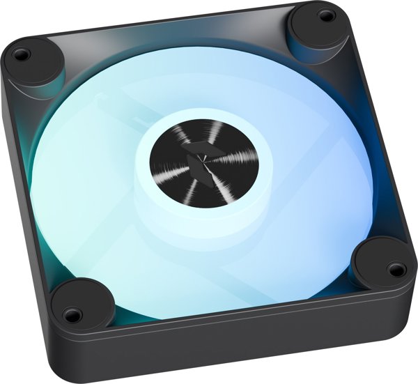 Ανεμιστήρας PC Apnx FP1-R 120mm PWM ARGB, Black