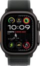 Apple Watch Ultra 2 (GPS + Cellular) 49mm Black Titanium Case with Black Trail Band, M/L (MX4V3)