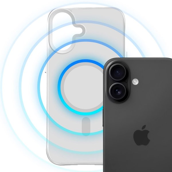Apple iPhone 17 - 3mk Smoke MagCase White