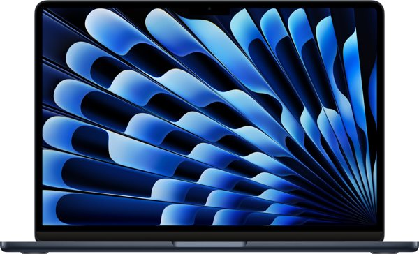 APPLE MacBook Air 34,46cm 13,6Zoll Apple M2 chip with 8core CPU and 8core GPU 16GB 256GB Midnight