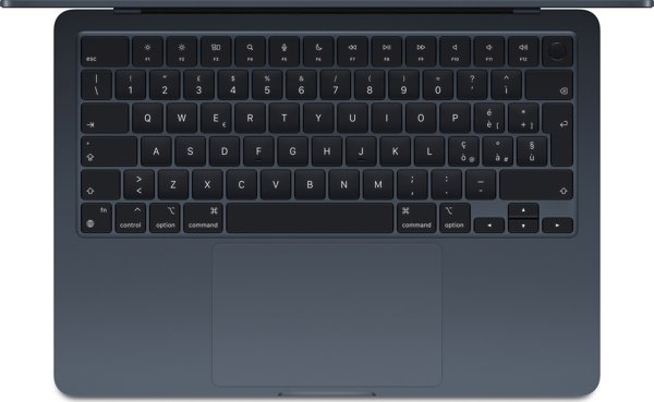 APPLE MacBook Air 34,46cm 13,6Zoll Apple M2 chip with 8core CPU and 8core GPU 16GB 256GB Midnight