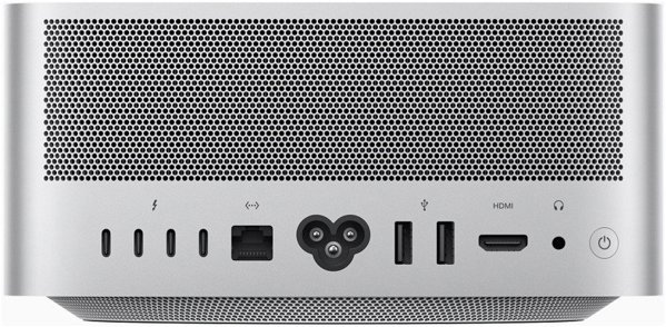 APPLE Mac Studio Z1CD M4 Max 16C CPU/40C GPU/16C N.E. 64GB 4TB SSD - Silber