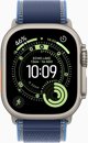 Apple Watch Ultra 3 GPS + Cellular 49mm Natural Titanium Case | Blue Trail Loop - M/L