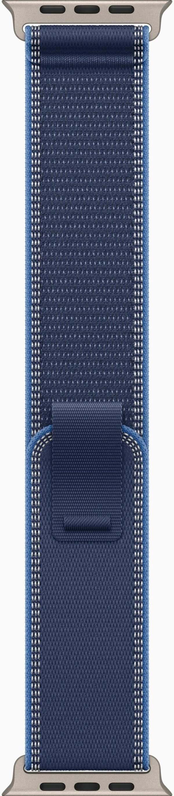 Apple Watch Ultra 3 GPS + Cellular 49mm Natural Titanium Case | Blue Trail Loop - M/L