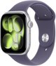 Apple Watch Series 11 GPS + Cellular, 42mm, Αλουμίνιο, Ασημί, Sport Band (M/L) - Μωβ Χρώμα