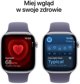 Apple Watch Series 11 GPS + Cellular, 42mm, Αλουμίνιο, Ασημί, Sport Band (M/L) - Μωβ Χρώμα