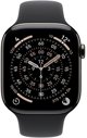 Apple Watch Series 11 OLED 42 mm Cyfrowy 374 x 446 px Ekran dotykowy 5G Tytan Wi-Fi GPS