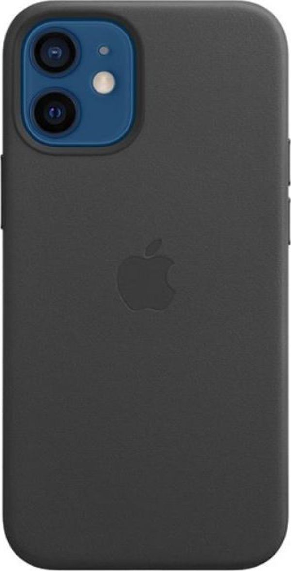 Apple Δερμάτινη θήκη με MagSafe για iPhone 12 mini - μαύρη