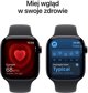 Apple Watch Series 11 GPS 46mm Jet Black Aluminium Case with Black Sport Band - M/L,Model A3333