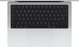 APPLE MacBook Pro 35,97cm 14,2Zoll Apple M4 Pro chip with 14core CPU and 20core GPU 24GB 1TB SSD Silver