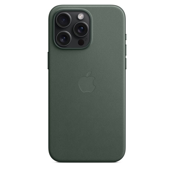 Apple Θήκη από ύφασμα FineWoven με MagSafe για iPhone 15 Pro Max - Αιώνιο Πράσινο