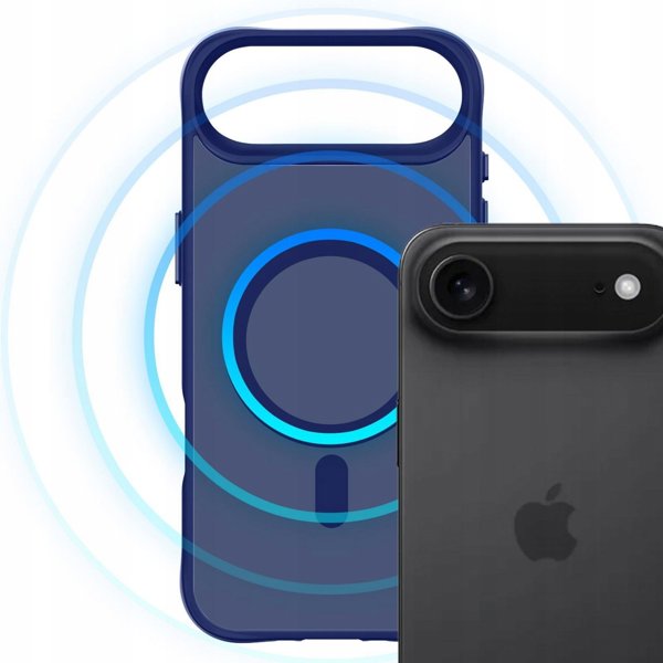 Apple iPhone Air - 3mk Smoke MagCase Blue
