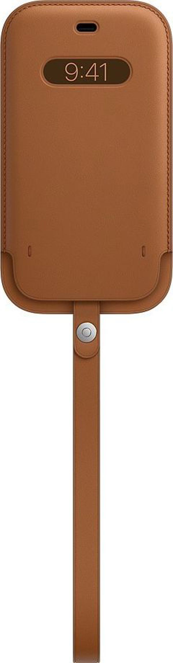 Apple Δερμάτινη Θήκη με MagSafe για iPhone 12 / 12 Pro - Φυσικό Καφέ