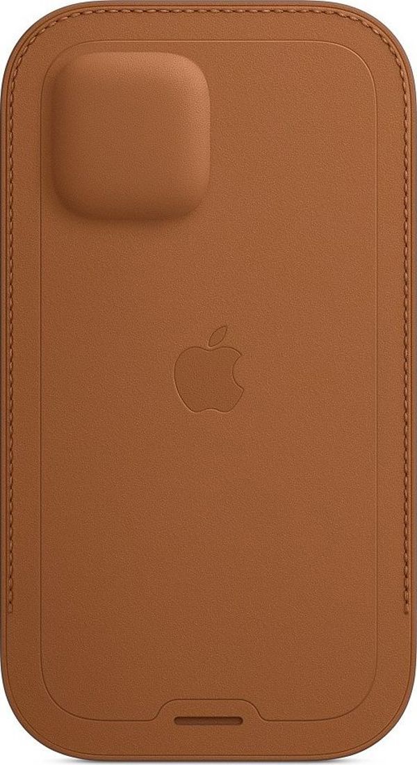 Apple Δερμάτινη Θήκη με MagSafe για iPhone 12 / 12 Pro - Φυσικό Καφέ