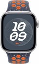 Apple MYJX3ZM/A έξυπνο προσωπικό αξεσουάρ Band Μπλε, Πορτοκαλί Fluoroelastomer