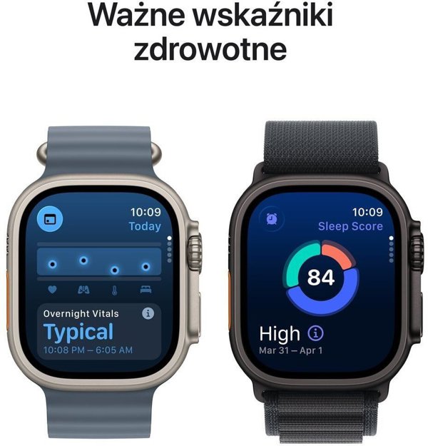 Apple Watch Ultra 3 GPS + Cellular 49mm, Κάσα από Τιτάνιο, Λουράκι Anchor Blue Ocean
