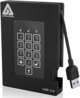 Apricorn Aegis Padlock Fortress 256 GB USB 3.2 Gen 1 (3.1 Gen 1) Μαύρο